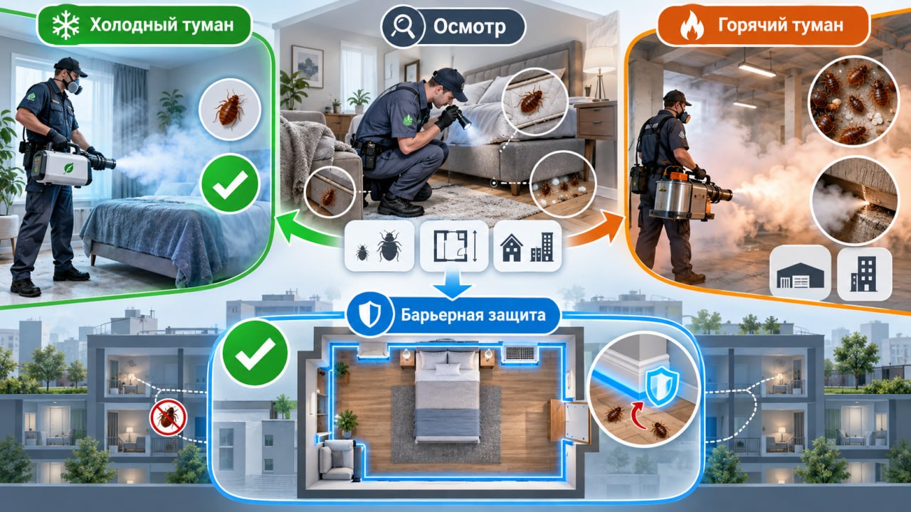 Методы обработки от насекомых